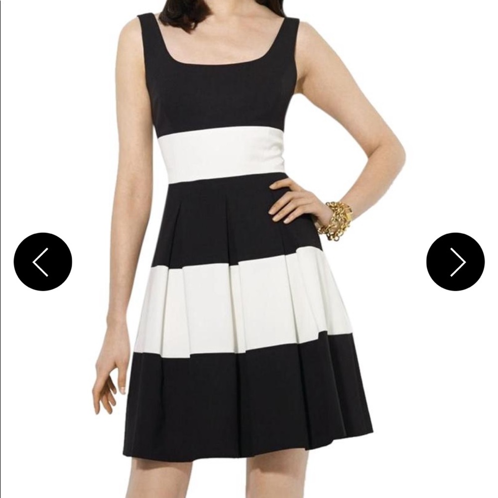Black/ivory Ralph Lauren cocktail dress size 6
